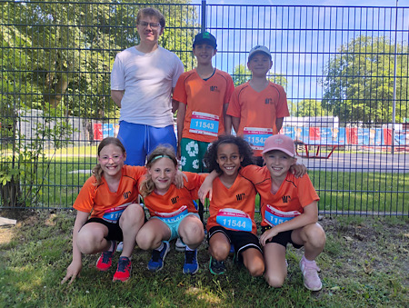 Erfolgreiches Maternus-Team beim Leselauf